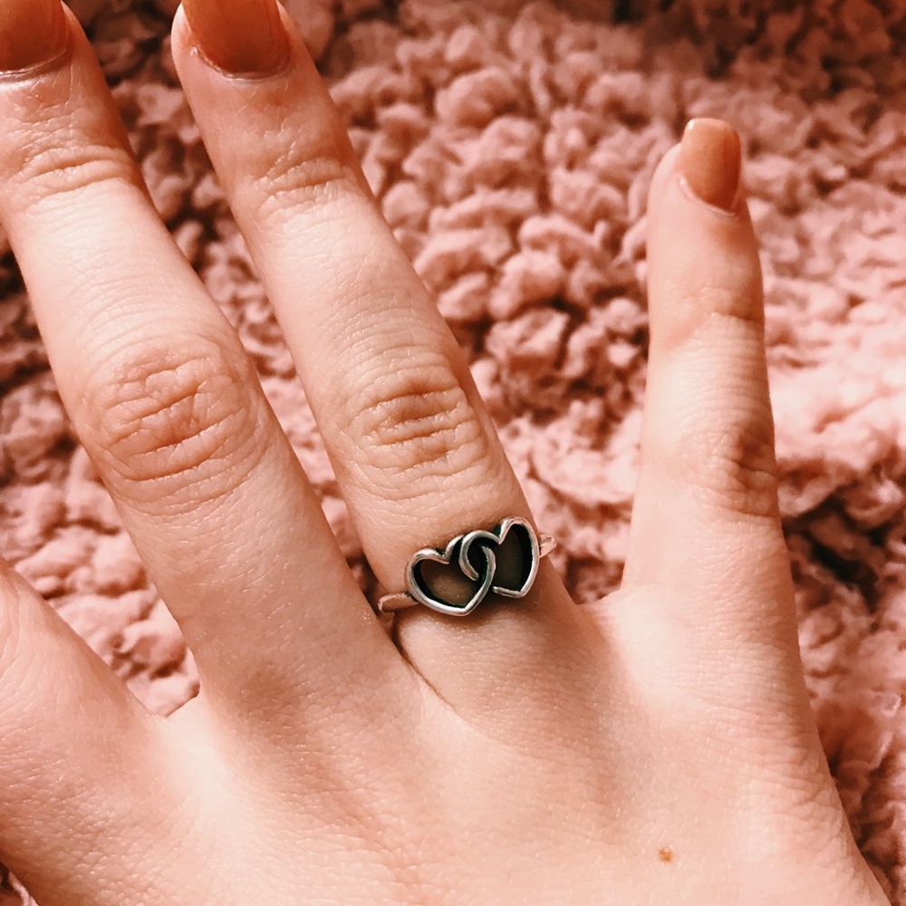 James Avery Two Hearts Together Ring
